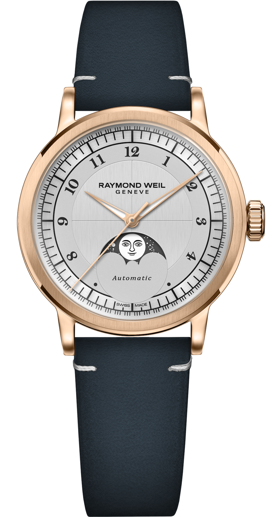 Raymond Weil Watch Millesime Automatic Moon Phase 35mm 2145-PC5-05650