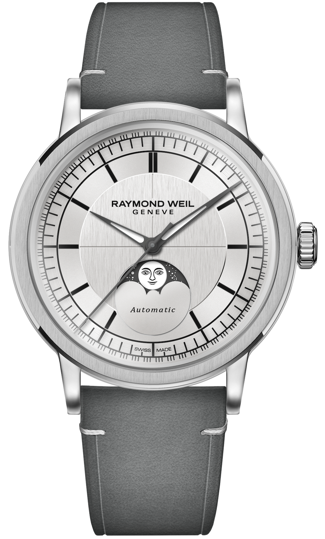 Raymond Weil Watch Millesime Automatic Moon Phase 39.5mm 2945-STC-65001
