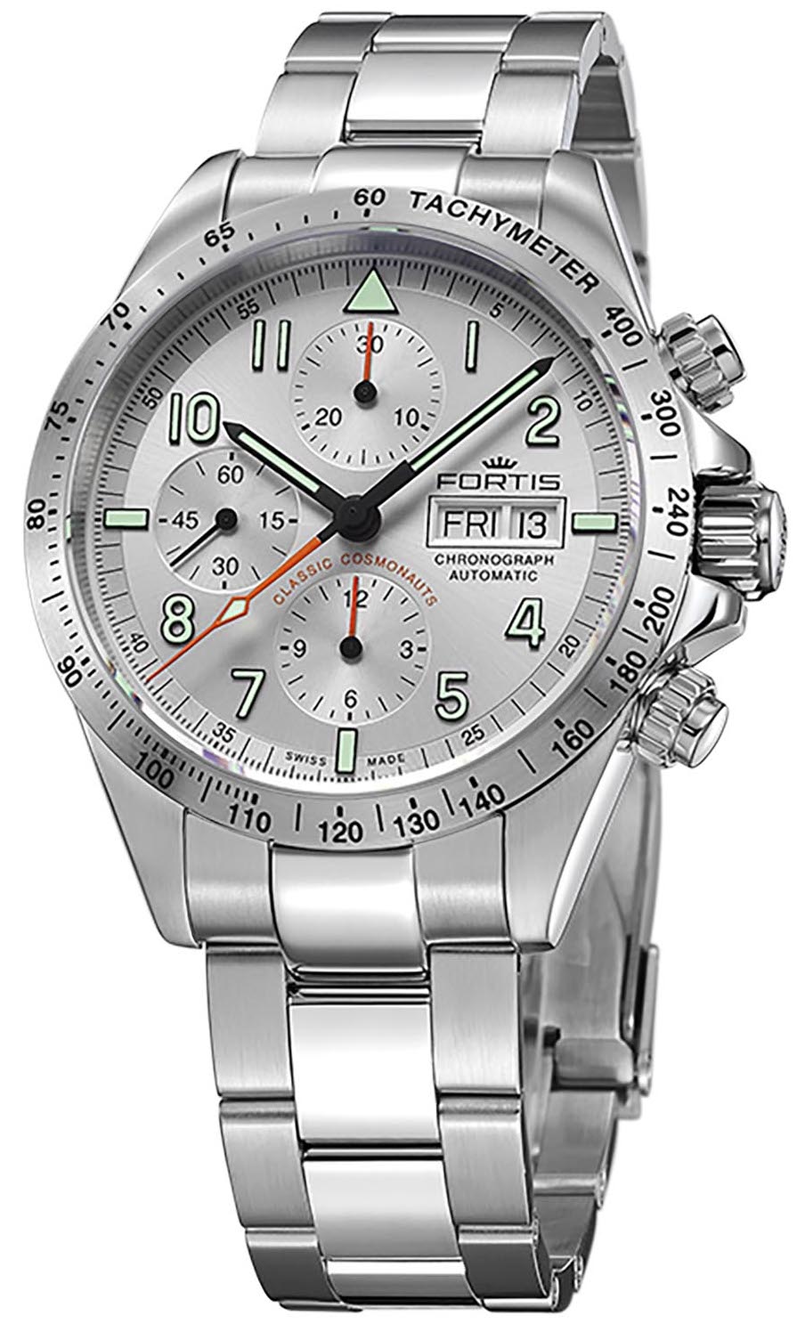 Fortis Watch Classic Cosmonauts Steel A.M. 401.21.12 M