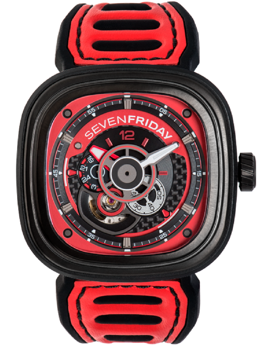 SevenFriday Watch P3B/06 Racer Red