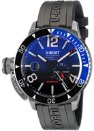 U-Boat Watch Sommerso Ghiera Ceramica Bicolore Quadrante Blue 9519