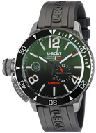 U-Boat Watch Sommerso Ghiera Ceramica Bicolore Quadrante Verde 9520