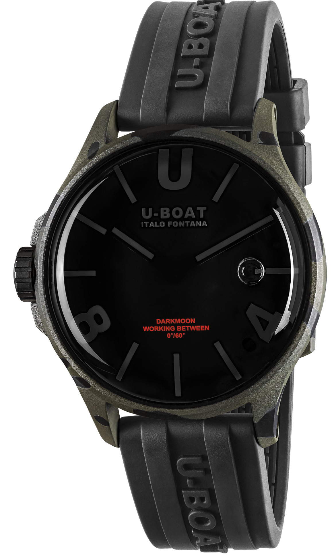 U-Boat Watch Darkmoon 40 Camouflage Black Curve 9552