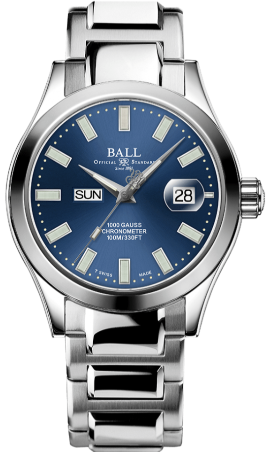 Ball Watch Company Engineer III Marvelight Chronometer Day Date NM9036C-S1C-BE.