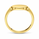 9ct Yellow Gold Oblong Signet Ring – Image 2