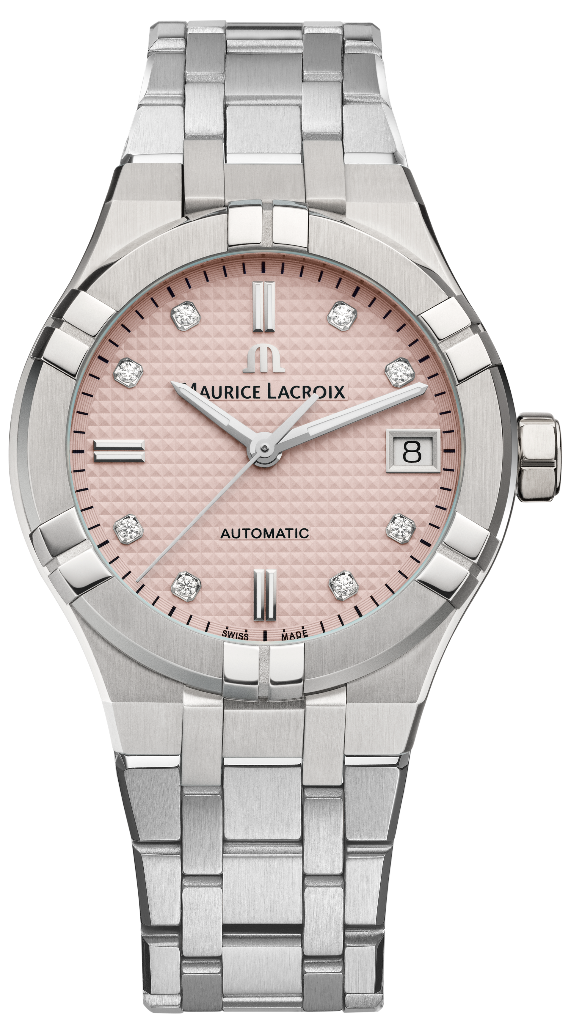 Maurice Lacroix Watch Aikon Pink 35mm Limited Edition AI6006-SS00F-550-E.