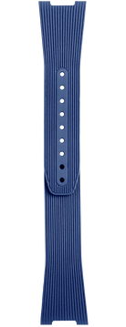 Bell & Ross Strap BR 05 Grooved Rubber Blue