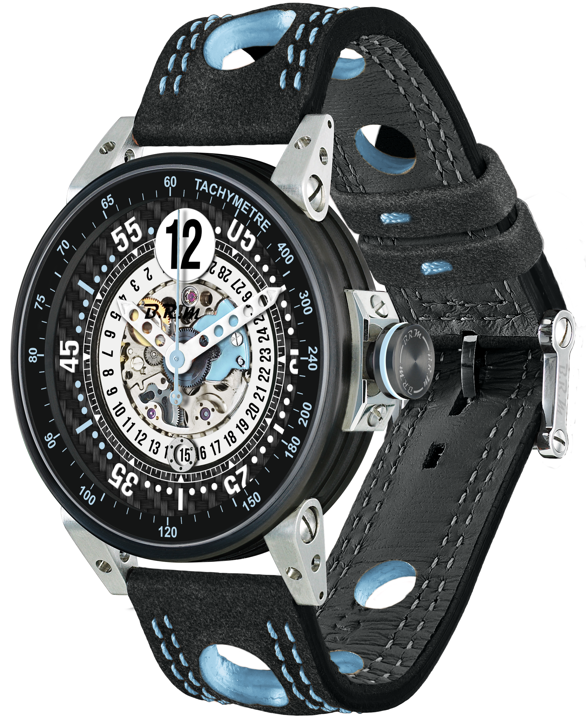 B.R.M. Watches V6-44 Touring Light Blue