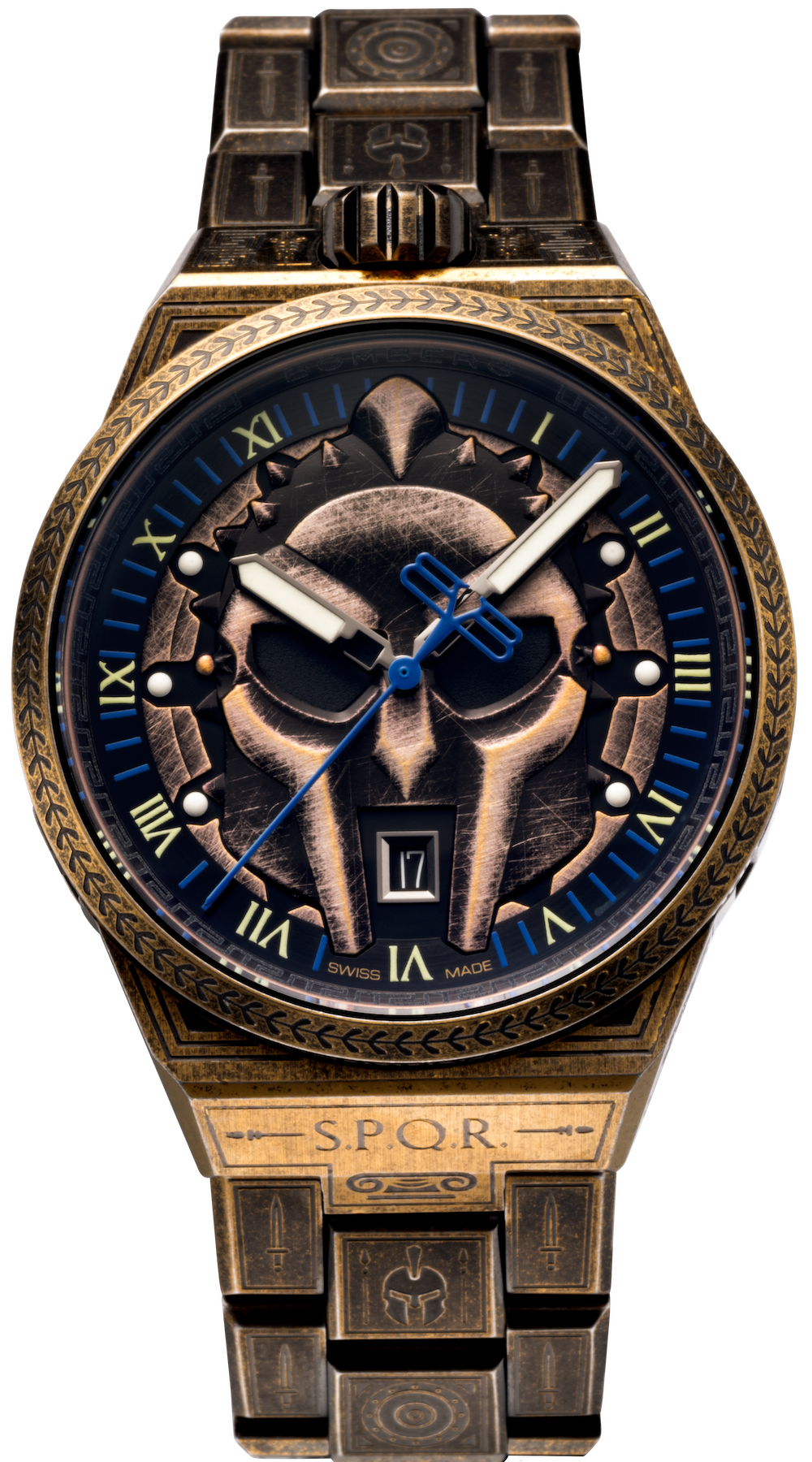 Bomberg Watch Bolt-68 Neo Spartacus Bronze PVD Limited Edition BF43H3PBR.02-3.12