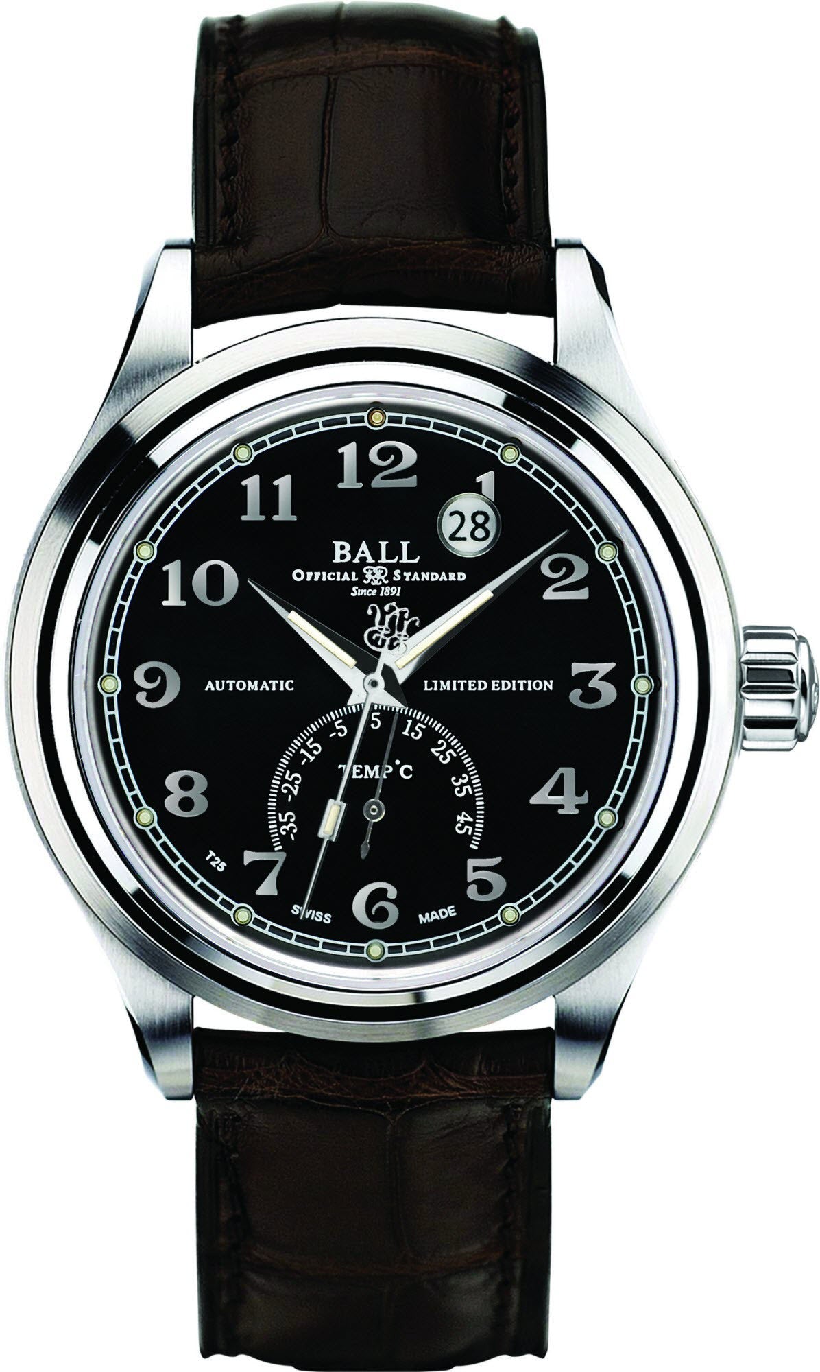 Ball Watch Company Trainmaster Celcius Limited Edition NT1050D-LJ-BKC