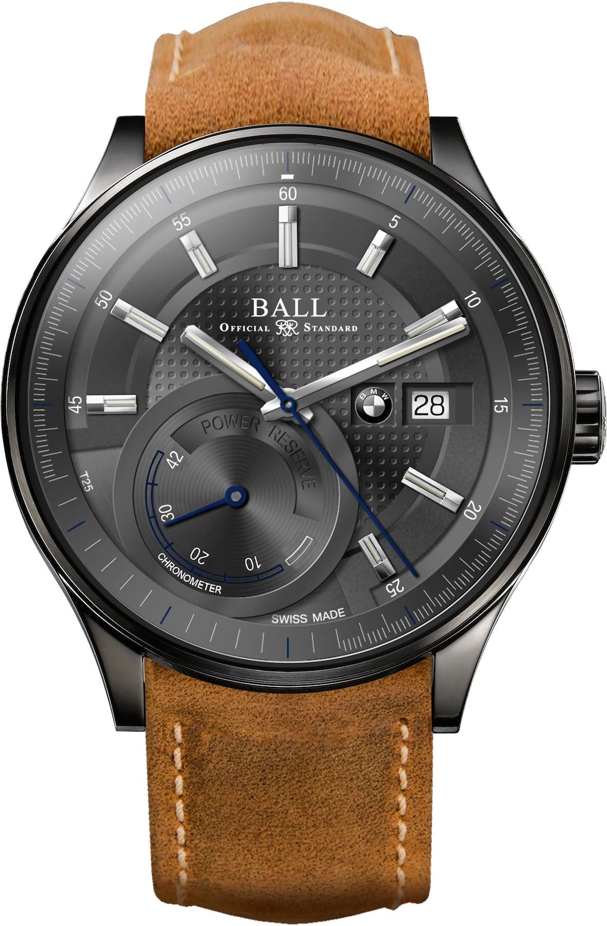 Ball Watch Company For BMW Power Reserve BMW 100th Anniversary PM3010C-LBR1CJ-GY