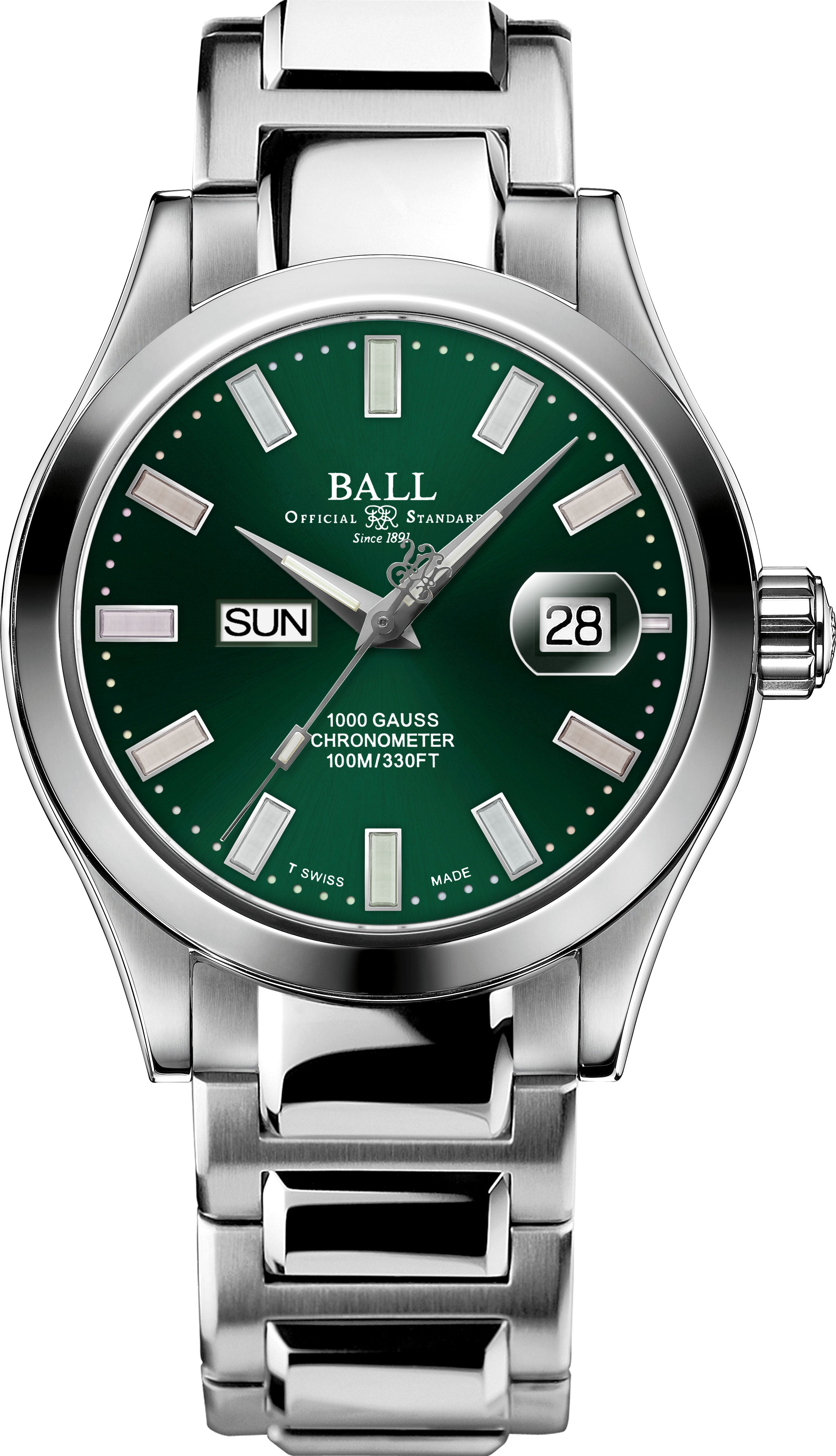 Ball Watch Company Engineer III Marvelight Chronometer Day Date NM9036C-S1C-GRR