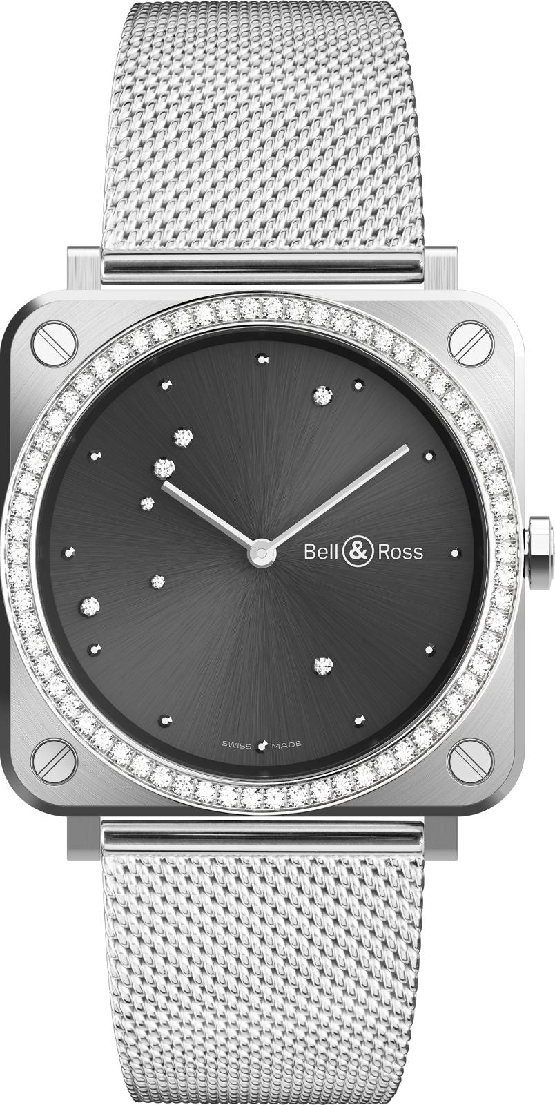 Bell & Ross Watch BRS Grey Diamond Eagle BRS-ERU-ST-LGD/SST