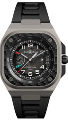 Bell && Ross Watch BR-X5 Racing Rubber Limited Edition BRX5R-RAC-TI/SRB