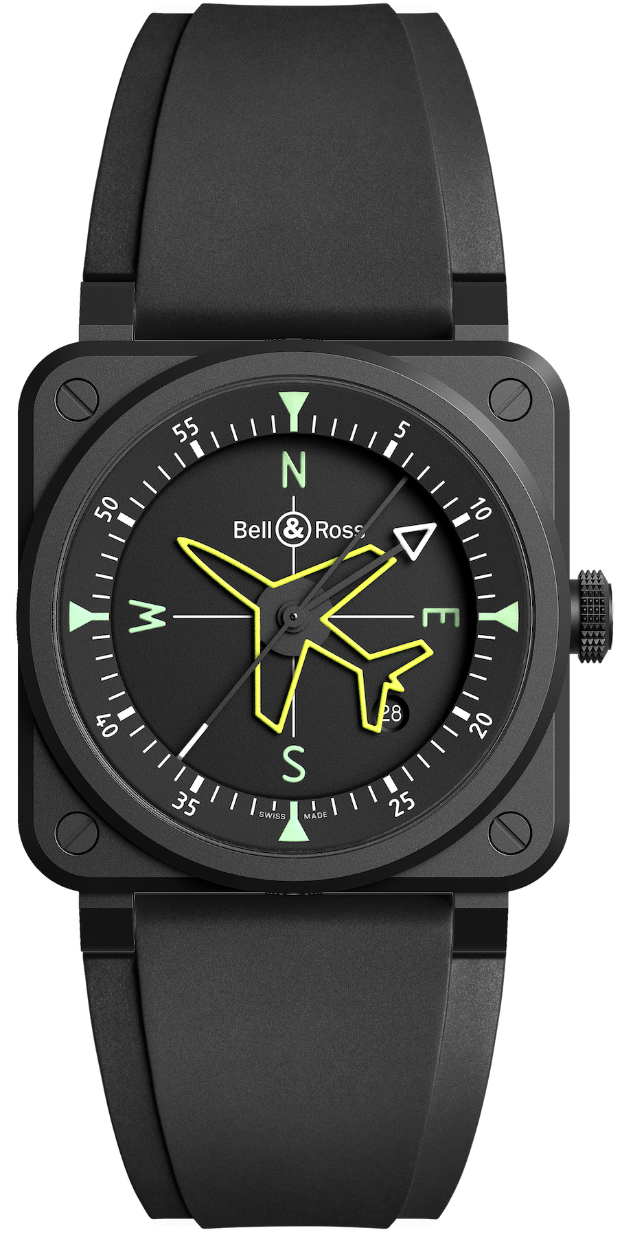 Bell & Ross Watch BR 03 Gyrocompass Limited Edition BR03A-CPS-CE/SRB