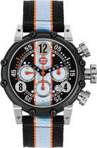 B.R.M. Watches BT12-46 Black Orange Hands Limited Edition BT12-46-GULF