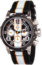 B.R.M. Watches BT12-46 Black Orange Hands Limited Edition BT12-46-GULF