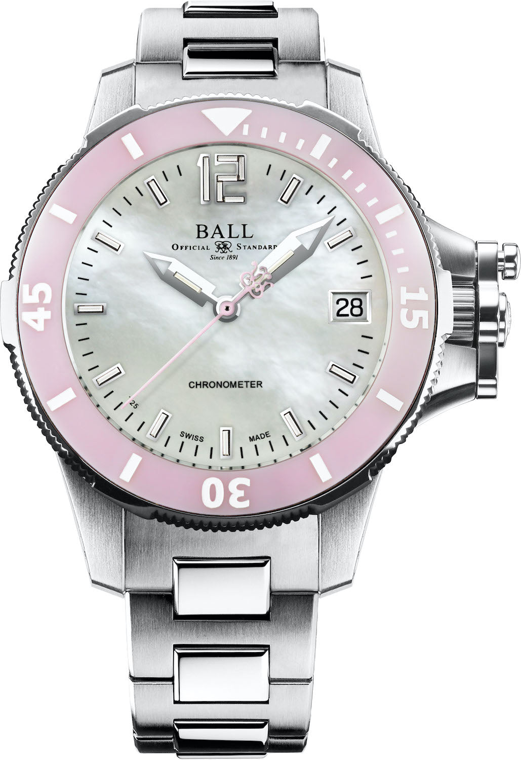 Ball Watch Company Engineer Hydrocarbon Ceramic Midsize DL2016B-S3CAJ-WH