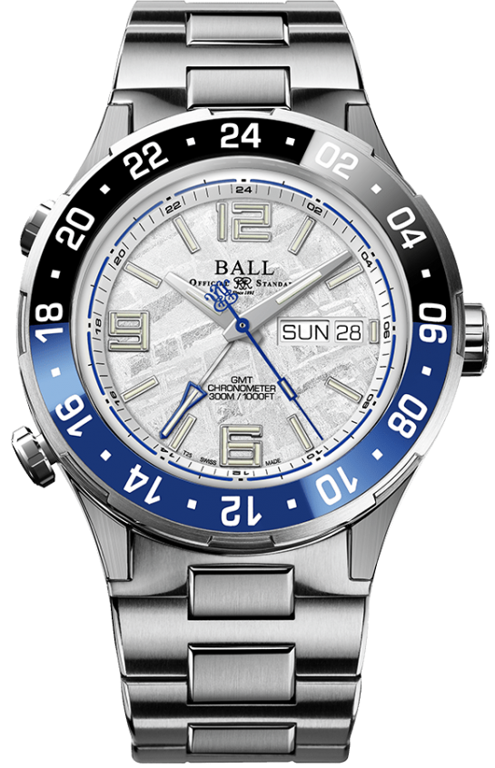 Ball Watch Company Roadmaster Marine GMT Meteorite Limited Edition DG3000A-S11CJ-MSL