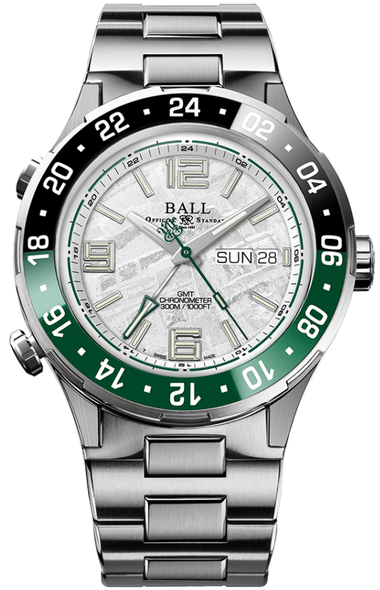 Ball Watch Company Roadmaster Marine GMT Meteorite Limited Edition DG3000A-S13C-MSL