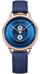 Baume Watch Quartz Moon Phase M0A10638