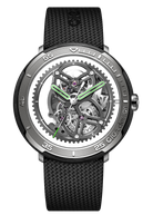 CIGA Design Racing Inspired Vector Carbon Skeleton Watch Main Product Shot