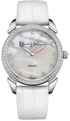 Cuervo y Sobrinos Watch Historiador Primera Dama Diamond White 3113.1W-S1