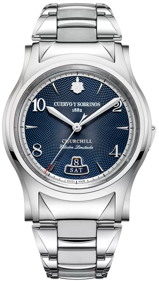 Cuervo y Sobrinos Watch Robusto Churchill Sir Winston Limited Edition 2810B.1SWB
