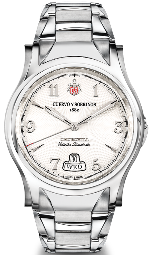 Cuervo y Sobrinos Watch Robusto Churchill Yalta Edition 2810B.1Y