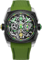 Cyrus Watch Klepcys Dice Lime Carbon Limited Edition 539.508.TC.B