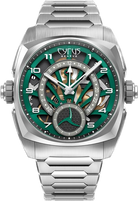 Cyrus Watch Klepcys GMT Palm Green Bracelet Limited Edition 539.507.TTM.C Palm Green