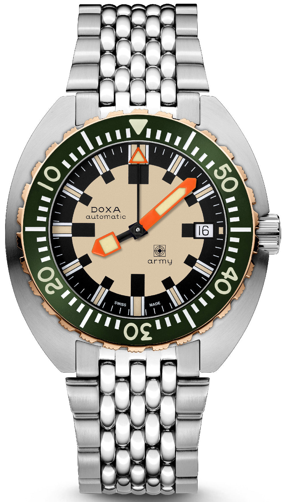 Doxa Watch Dive Army 785.60.031.10