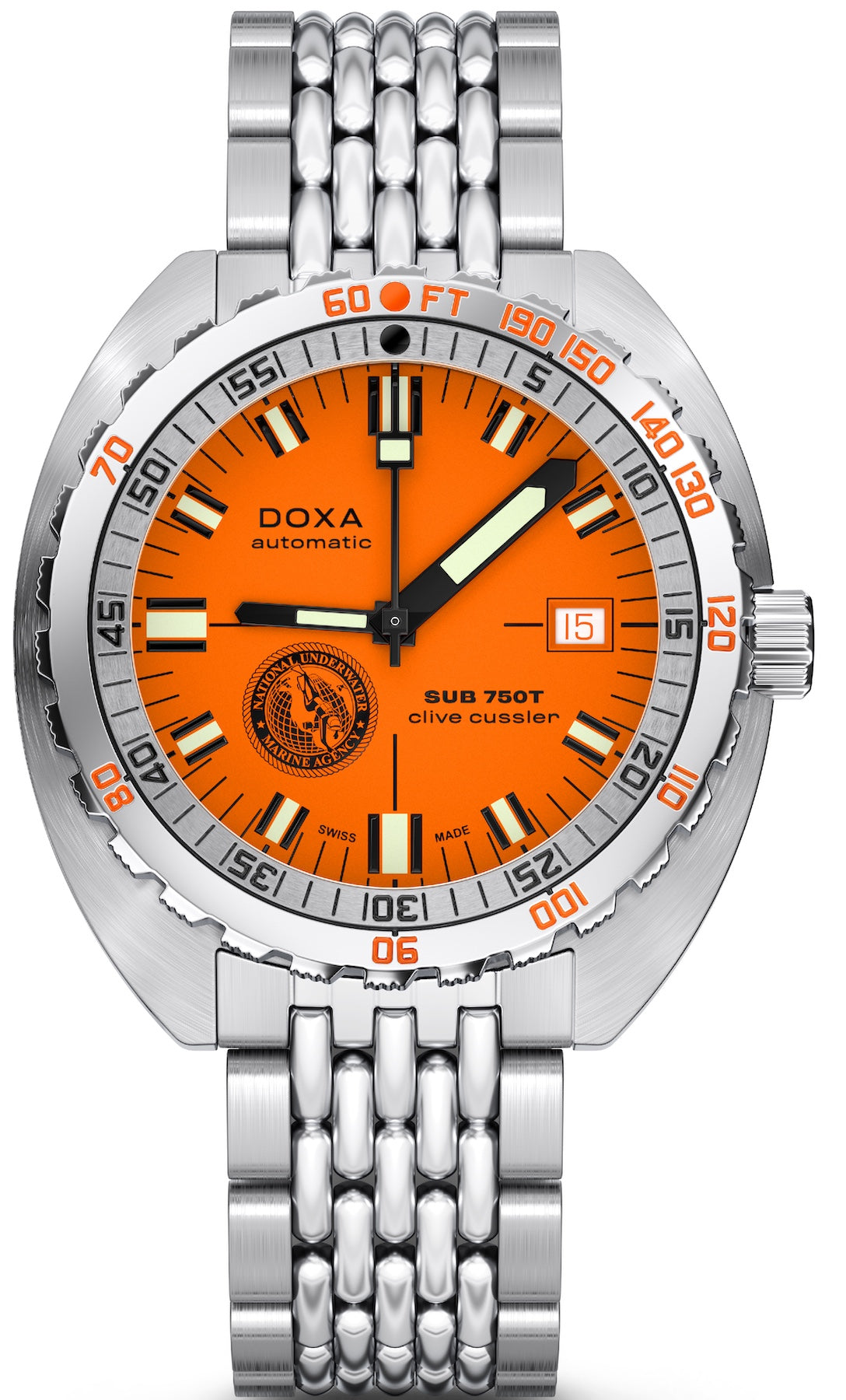 Doxa SUB 750T x Clive Cussler Limited Edition Watch 825.10.351.10