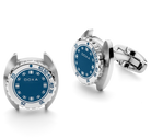 Doxa Cufflinks SUB Caribbean Blue CUF.10.201