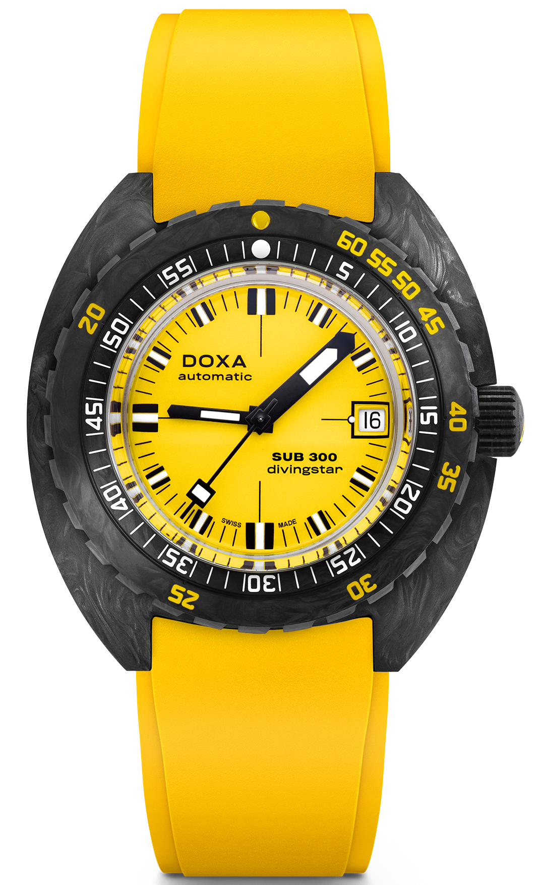 Doxa Watch SUB 300 Carbon COSC Divingstar Rubber 822.70.361.31
