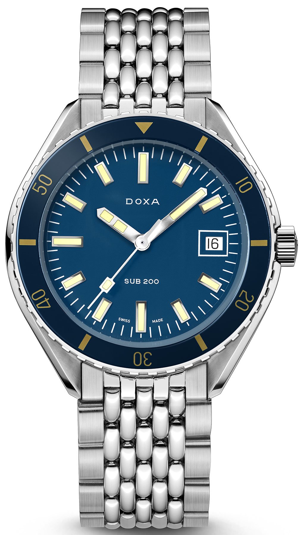 Doxa Watch Sub 200 Caribbean Bracelet 799.10.201.10