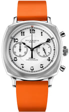 Duckworth Prestex Watch Bolton Chronograph White Orange Rubber