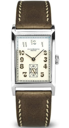Duckworth Prestex Watch Centenary Centenary Cream Brown Leather D803-06-B