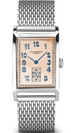 Duckworth Prestex Watch Centenary Centenary Salmon Pink Mesh Bracelet D803-07-ST