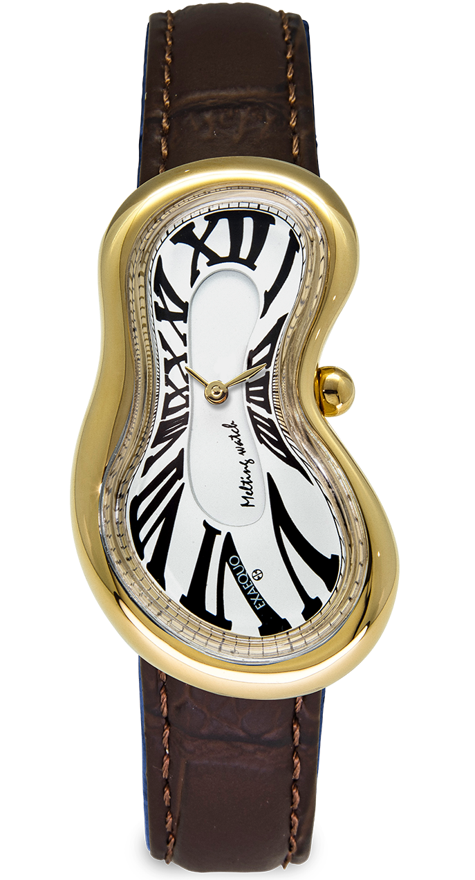 Exaequo Watch Melting PVD Gold White EX0002.0002