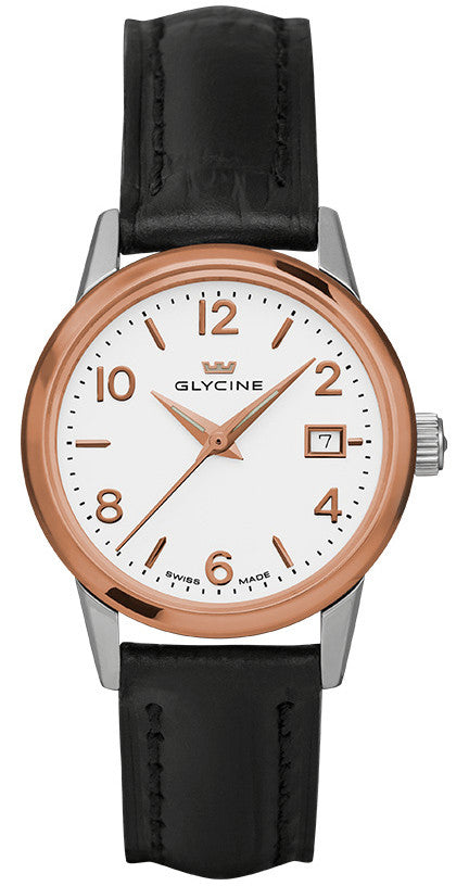 Glycine Watch Classic Quartz Lady 3909.31.LBK9