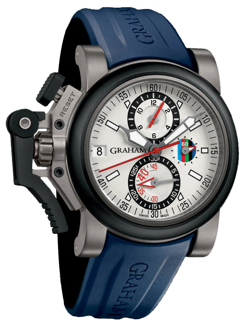 Graham Chronofighter Oversize Referee Blue D 2OVKT.S07A.BL.RB