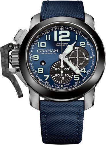 Graham Watch Chronofighter Oversize Ceramic Bezel 2CCAC.U01A.T22S