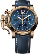 Graham Watch Chronofighter Vintage Bronze Blue 2CVAK.U01A Blue 