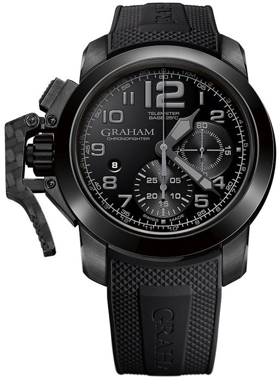 Graham Watch Chronofighter Black And White 2CCAU.B24A.K92N