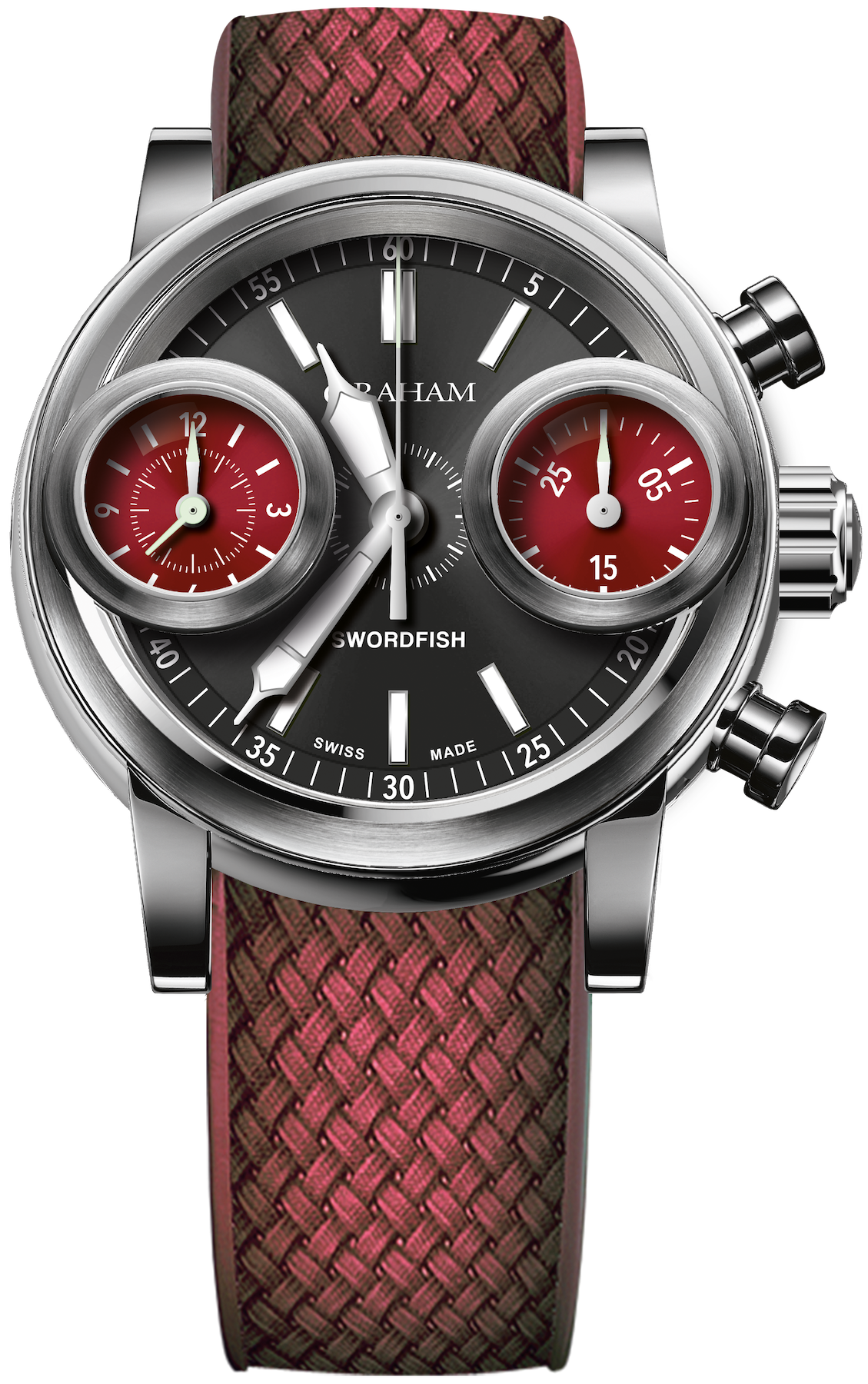 Graham Watch Swordfish 2SXAS.B05A.RED RUBBER