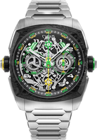 Cyrus Watch Klepcys Dice Lime Carbon Bracelet Limited Edition 539.508.TCM.B