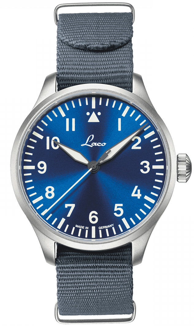 Laco Watch Pilot Basic Augsburg Blue Hour 862102