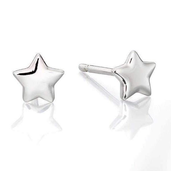 Little Star Ava Sterling Silver Star Earrings LSE0046