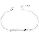 Little Star Sterling Silver and Pink Sapphire Star Rosie Bracelet LSB0066